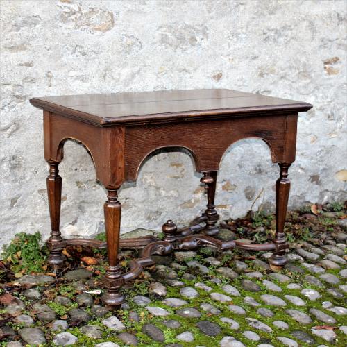 Rare William and Mary Oak Table