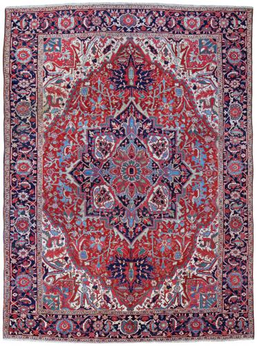 antique Heriz carpet