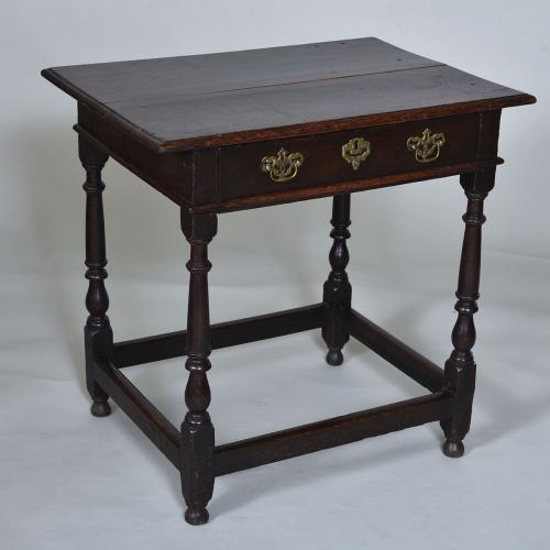 Late 17th/Early 18th century Oak Side Table