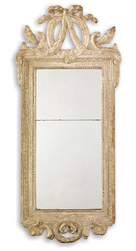 Gustavian Period Crested Mirror