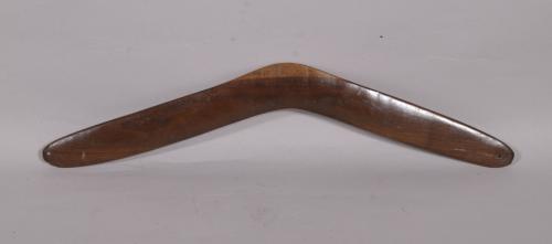 S/3888 Antique Early 20th Century Australian Hardwood Aboriginal Boomerang