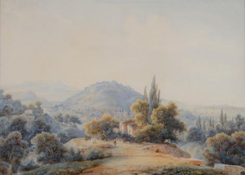View of Smyrna, Johann Jakob Wolfensberger (Swiss 1797-1850)