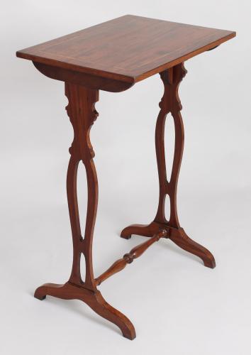 George IV period mahogany occasional table