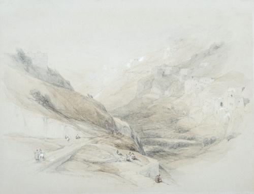 The Lower Pool of Siloam, Valley of Jehoshaphat, David Roberts, R.A. (1796-1864)