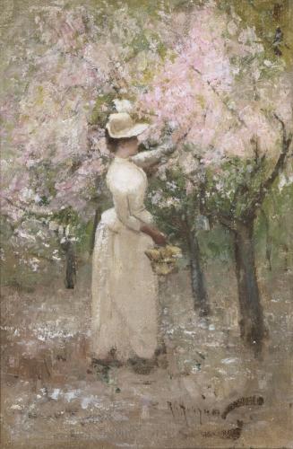 Blossomtime, Robert Gemmel Hutchison R.S.A., R.S.W. (1855-1936)