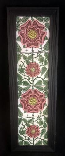 William De Morgan Tile Panel