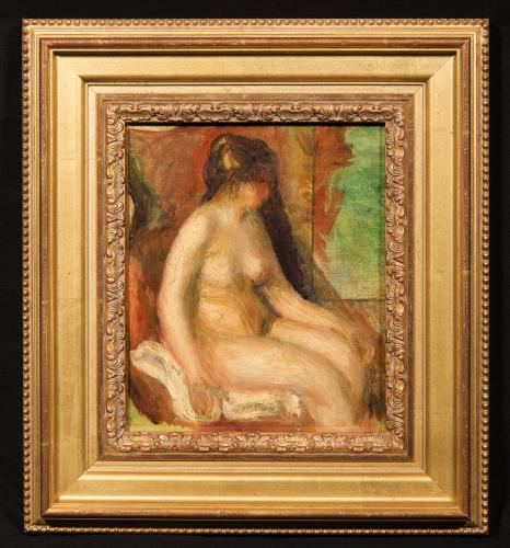 Pierre Auguste Renoir (French 1841–1919) Femme Nue Assise