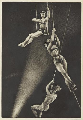 Trio Gymnastique, Dame Laura Knight R.A., R.W.S., R.E., R.W.A., P.S.W.A. (1877-1970)