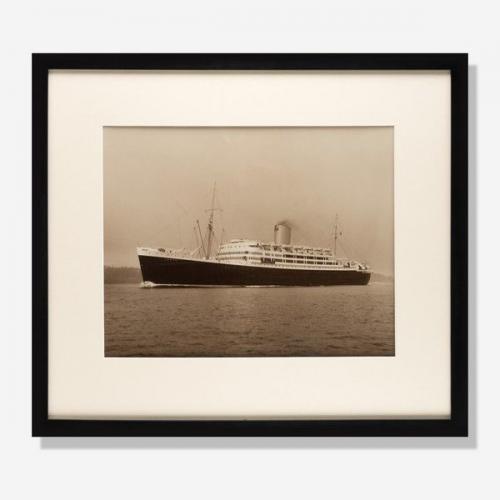Silver gelatin photographic print by Beken of Cowes of RMS Andes