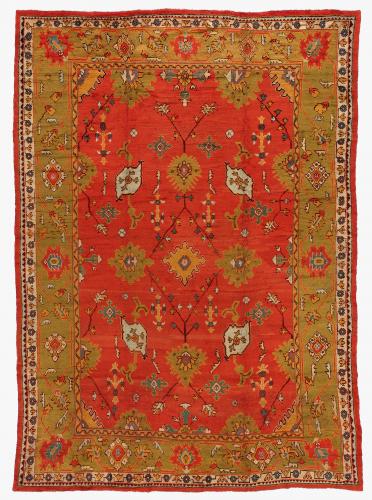 Antique Ushak carpet, Western Anatolia