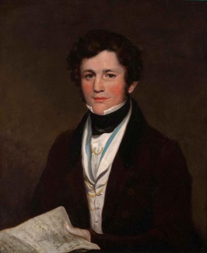 Attributed to Sir George Hayter, Portrait of Sir Henry Rowley Bishop (1786-1855)