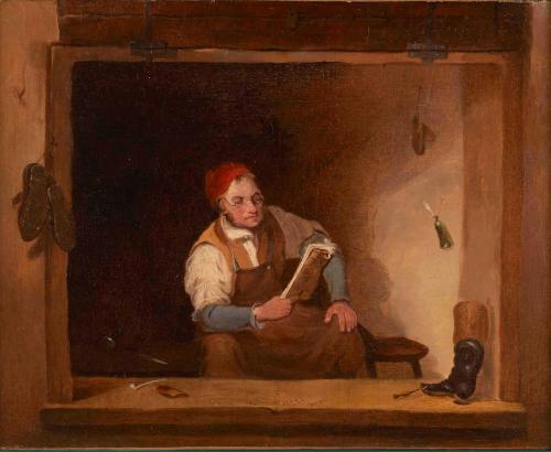 Henry Liverseege (1803-1832), The Cobbler or The Weekly Register
