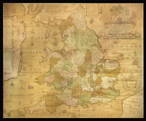 A nation defined… An Elizabethan wall map by "the father of English cartography"