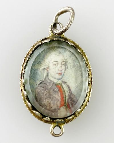 Miniature of a gentleman. German, 18th century