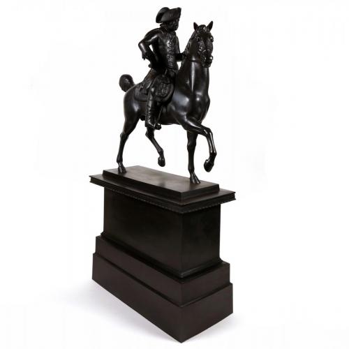 A Berlin Ironware Equestrian Figure of Frederick the Great of Prussia, 1820