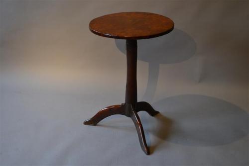 An 18th Century Primitive Candlestand