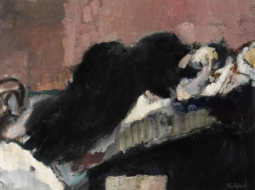 Resting Woman, Geoffrey Arthur Tibble (1909-1952)