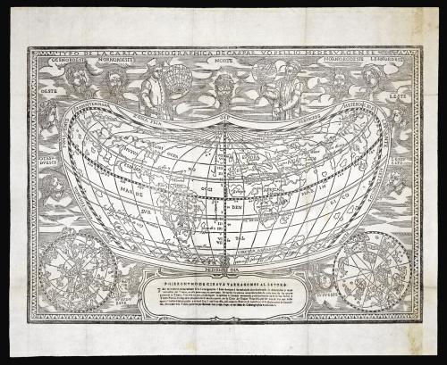 The world according to Charles V's cartographer, DE GIRAVA, Gerónimo