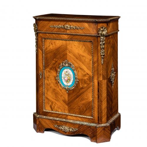 Kingwood antique side cabinet