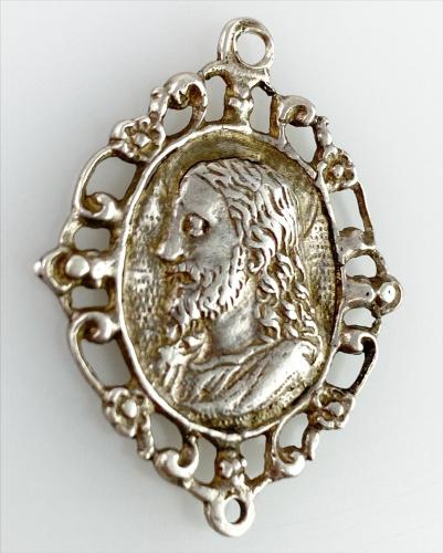 Renaissance silver pendant. Italian, early 17th century