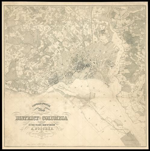 The first detailed survey of D.C. and her environs