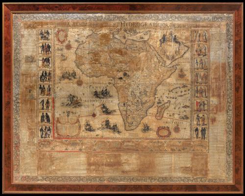 Blaeu's monumental wall map of Africa