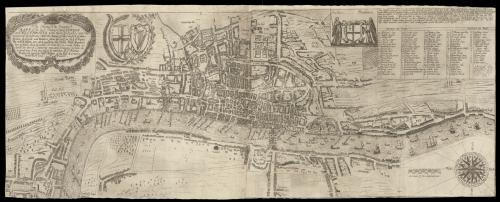 Thomas Porter's exceptionally rare plan of London