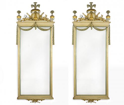 A pair of Majorcan Carlos IV mirrors