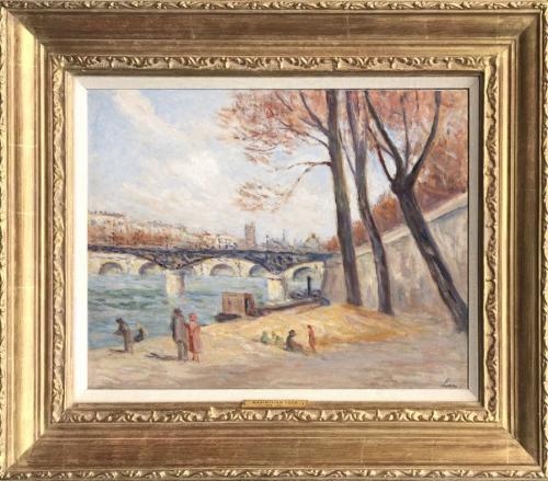 Maximilien Luce (French 1858–1941) Le Pont Des Arts 