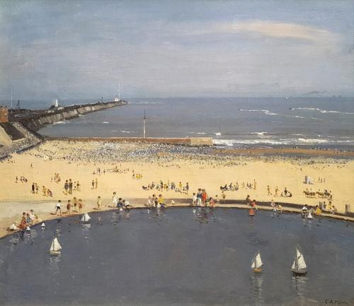 Campbell Archibald Mellon (British 1878-1955) Gorleston Beach