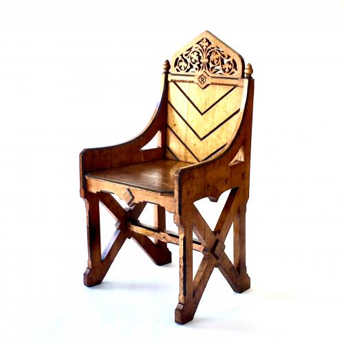 Reformed gothic chair