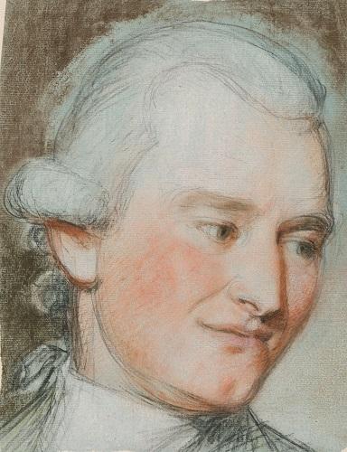 Portrait of Philip Glover of Heacham and Sedgeford, Norfolk, John Russell, R.A. 1745-1806