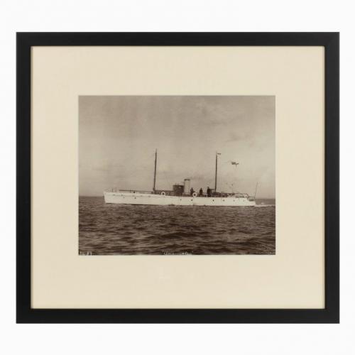 Rare original photograph by Kirks of Cowes of the Gentleman’s motor yacht Ameratas