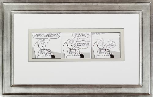 Jim Davis (American born 1945) Everyone Loves Garfield, Especially Himself 