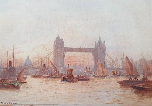 Frederick E. J. Goff (British 1855-1931) Tower Bridge