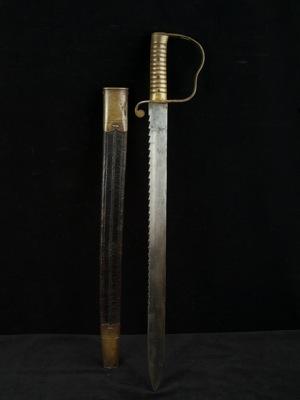 17th Century English pioneer's sword and scabbard_a