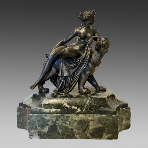 19th century grand tour bronze 'Ariadne on the Panther'