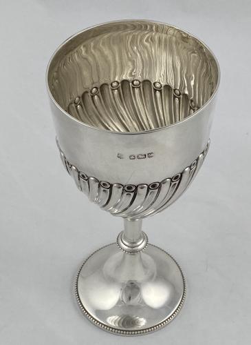 Mappin Brothers Silver goblet 1891
