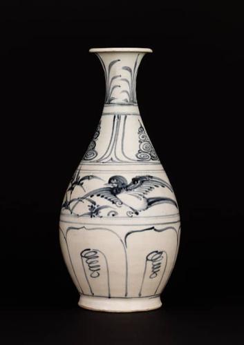 Anamese Flying Bird Bottle Vase