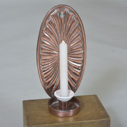 Arts and Crafts Copper Wall Sconce