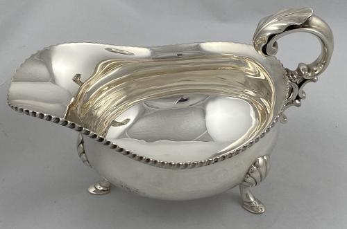 George Howson Silver sauce boat 1913