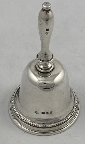 Comyns silver table bell 1926
