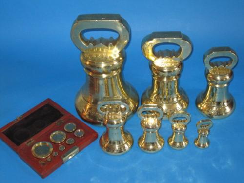 Set of Imperial Bell Metal Weights for WEST SUSSEX, c.1835