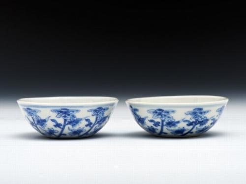 Two dated Chinese cups, Xuangtong reign, Qing dynasty