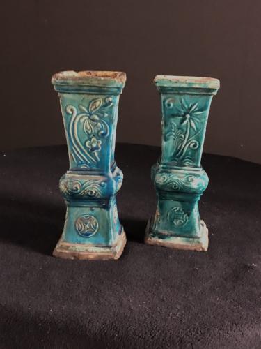 Pair of Chinese vases 16th / 17th century