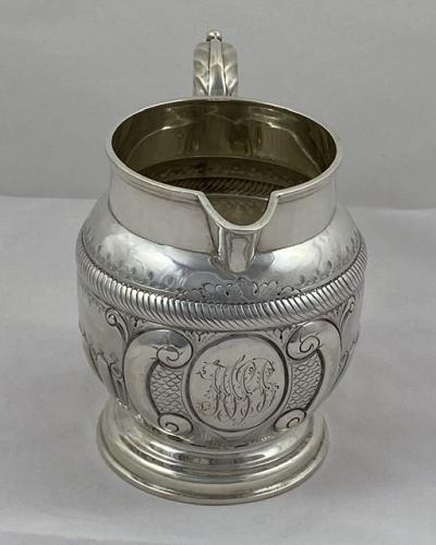 Fordham and Faulkner silver water jug 1899