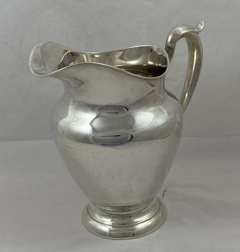 Gorham sterling silver water jug