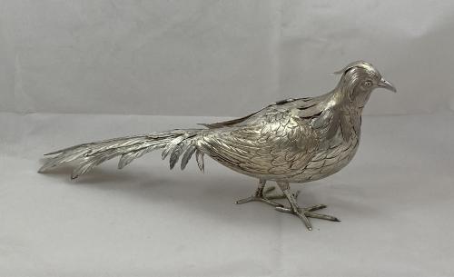 Antique silver pheasant model 1912 Richard Lang