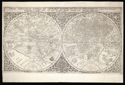 The first map to show Japan as four islands