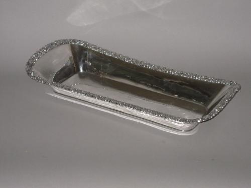 AN EARLY 19th CENTURY OLD SHEFFIELD PLATE SILVER KNIFE/CUTLERY TRAY, CIRCA 1810